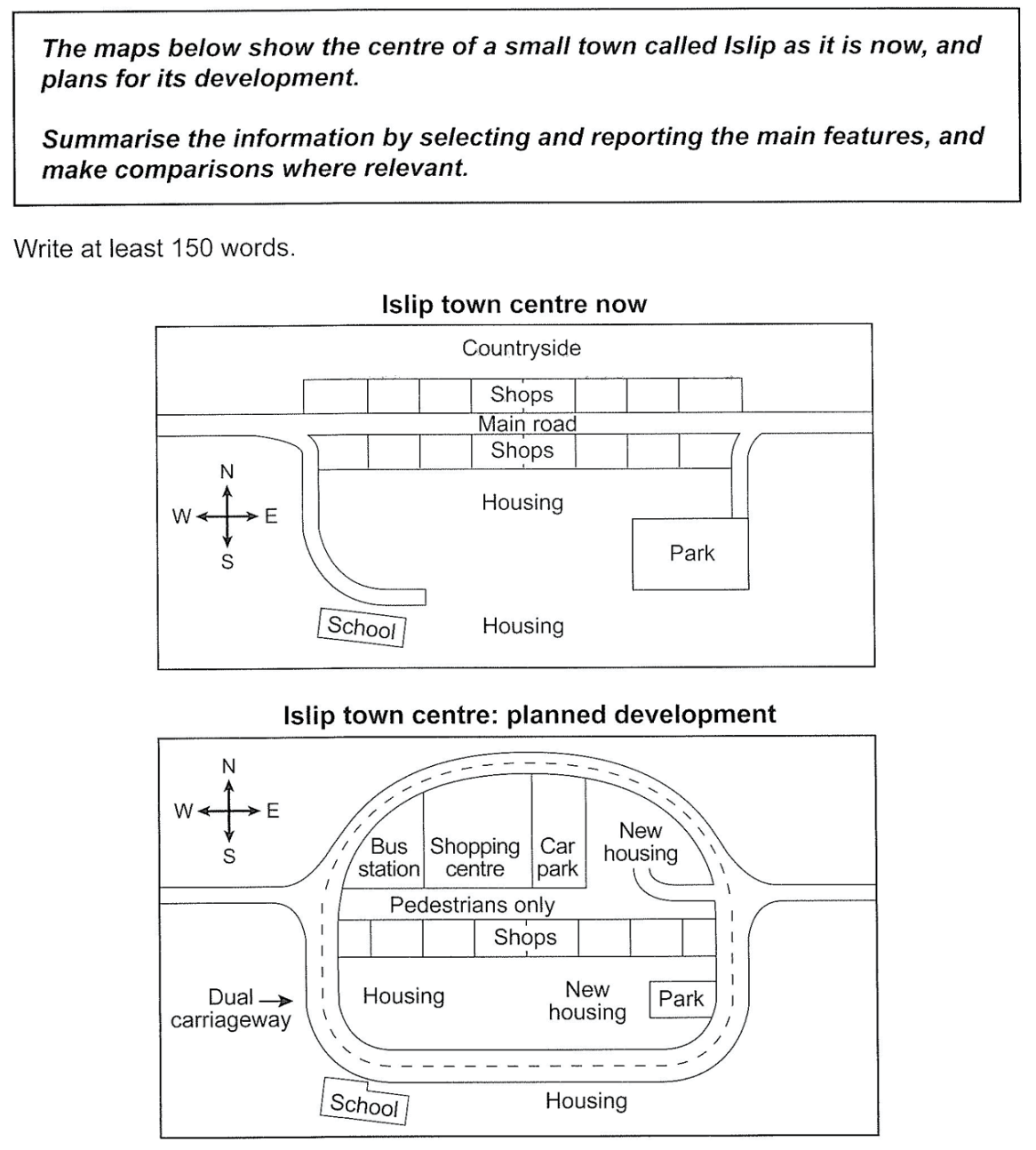 IELTS Writing Task 1 Describe Changes In Maps Phan V Uy 234 N Trang